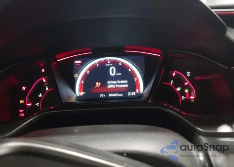 2019 Honda Civic Type R Touring from USA, damaged, VIN SHHFK8G79KU200674